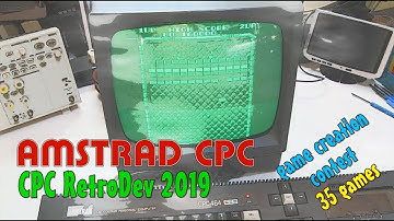 Amstrad CPC -=CPC RetroDev 2019=- 35 games