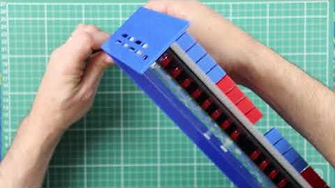 THN #025 - Kit Assembly #17 -  Fitting the blue acrylic lid, then putting it away in its box, done.