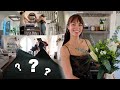 Vlog rug reveal grocery haul  no makeup makeup look