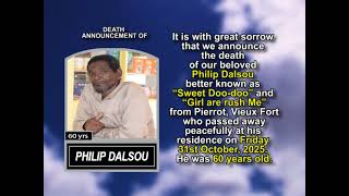 Philip Dalsou ~ Short Obituary