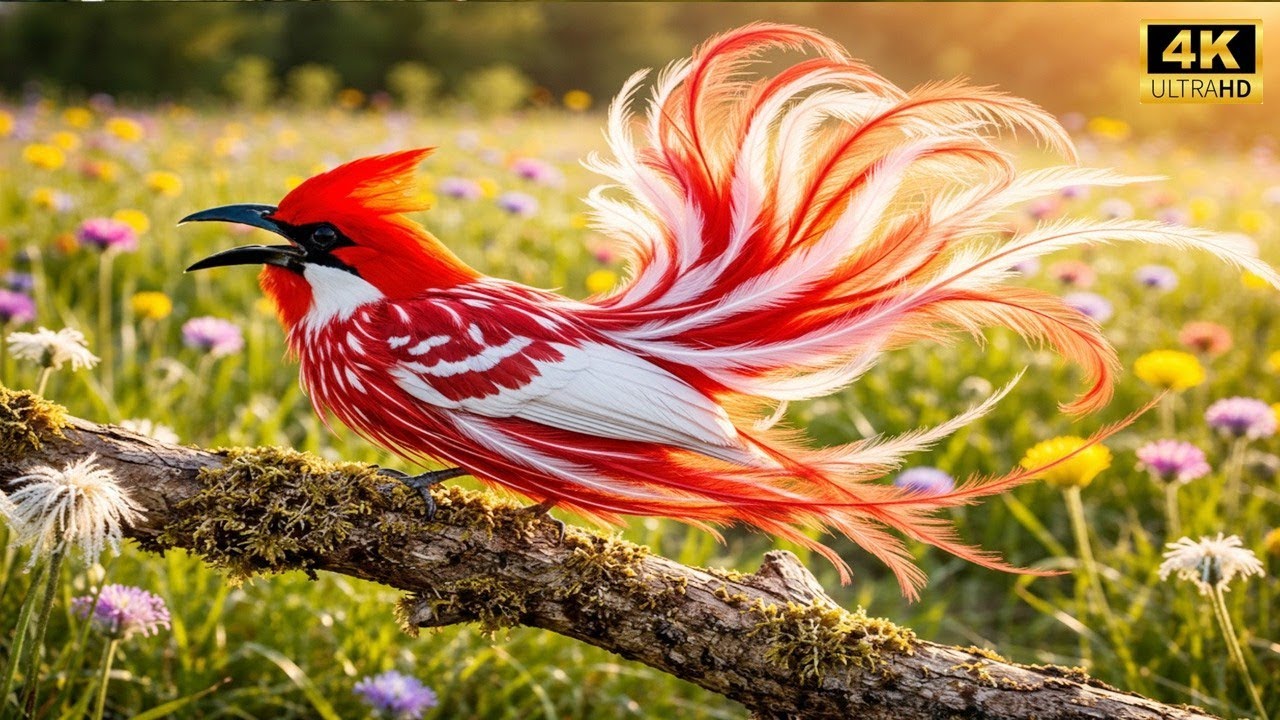 🌿 Top 200 Most Mysterious & Rare Birds in the World  Nature 4K ASMR