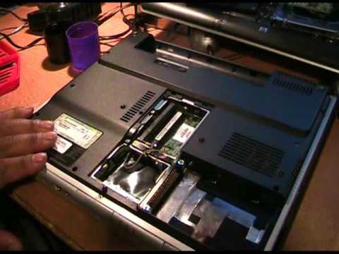 How to take apart the HP ze2000 series laptop part 1