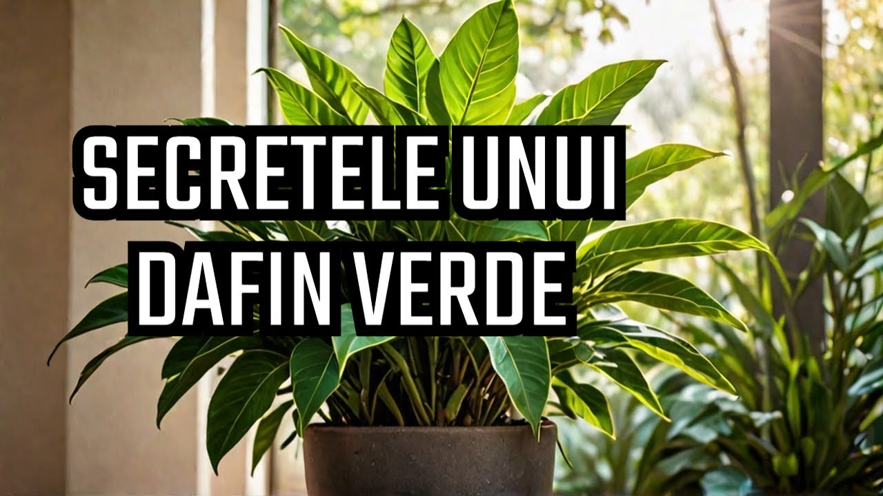 Cum să ai un dafin verde tot anul în grădină!