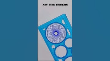 Beautiful Spirograph art #shorts #trending #viral #artwork