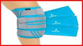 Vive Knee Ice Pack Wrap - Cold / Hot Gel Compression Brace - Heat Support Strap For Arthritis Pain,