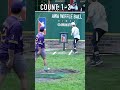 When You See a New Pitcher For the First Time😂 #dingersornothing #wiffleball #shorts