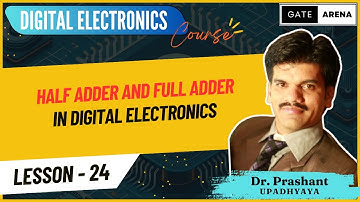 Half Adder and Full Adder Circuits #gate2025 #gatewallah #madeeasyfaculty #iitroorkee