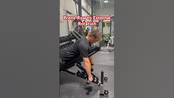 Prone Row to External Rotation