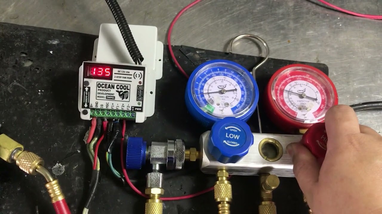 เพรสเชอร์ สวิทซ์ แอร์ นิตสัน นาวาร่า ใช้งานกับ TMP01 พัดลมทำงานตาม ...