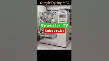 Jet Circular Sample Fabric Dyeing Machine #shorts #fabric #textiletv