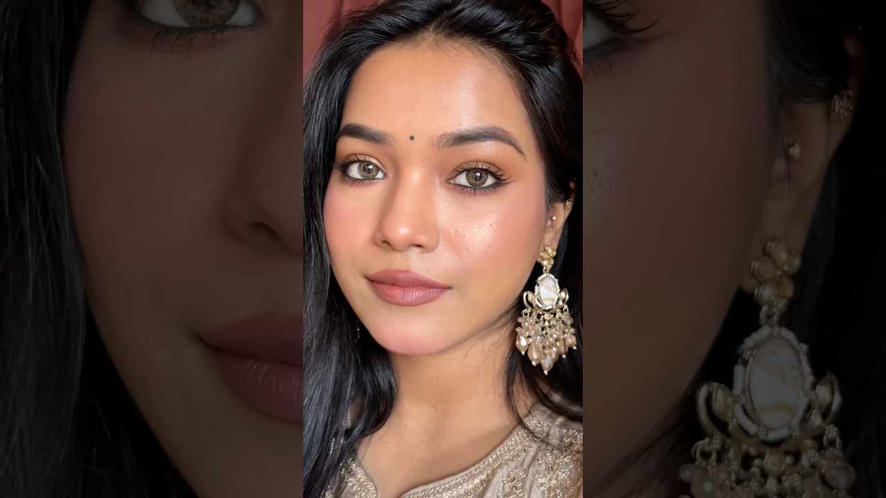 Easy Full face makeup tutorial 🌸 