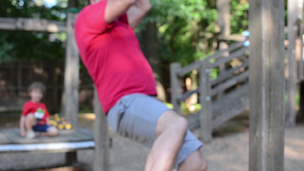 Cook Takes the Parkour Challenge