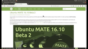 Ubuntu MATE 16.10 (Yakkety Yak) - Linux review video