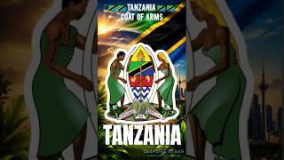 🇹🇿 Why Tanzania's Coat of Arms show a Man & Woman? Symbols Explained! #Tanzania #CoatOfArms
