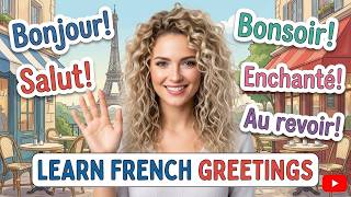 Essential French Greetings | Start Every Conversation Right! 🇫🇷👋