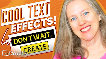 Create STUNNING Text Effects in Doodly [Under 9 mins]