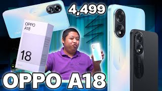 รีวิวมือถือ OPPO A18 งบ 4,499 บาท คุ้มไหมคอมเม้นท์บอกโผมมมมที