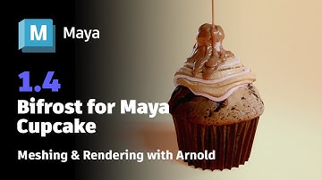 Bifrost for Maya Cupcake 1.4 – Meshing & Rendering with Arnold