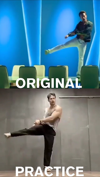 original vs practice #hookupsong #aliabhatt #tigershroff