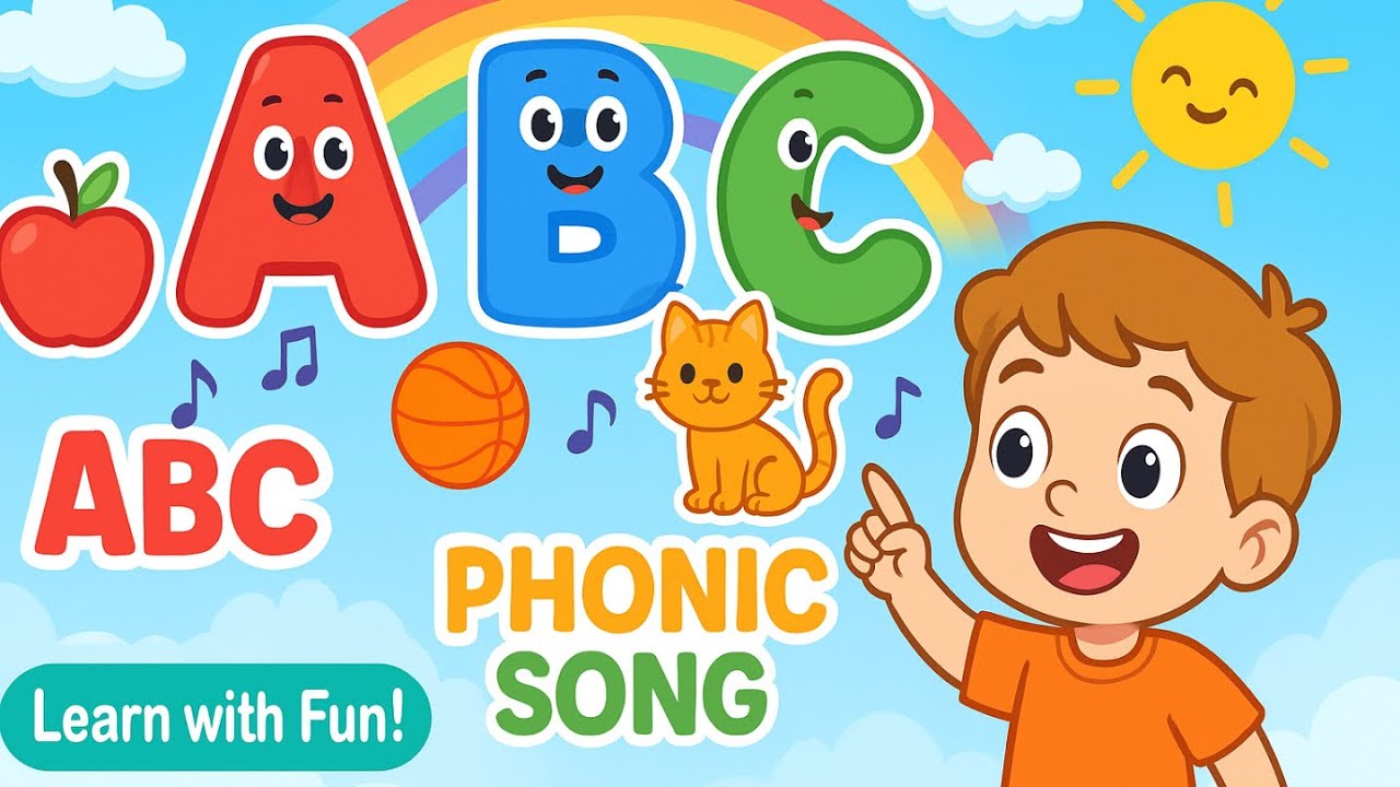 Sing the ABC Song with Me! | Fun Alphabet Song for Kids (2D Animation ...