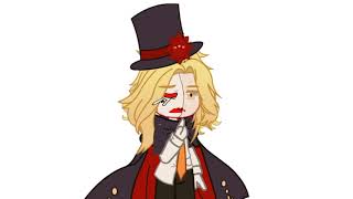 mikado sprite in gacha (ib @BraveNinjaEver ) mikado the hottest😳
