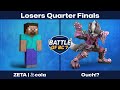 ZETA | あcola (Steve) vs Ouch!? (Wolf) - Losers Quarter Finals - Ultimate Singles | BoBC7