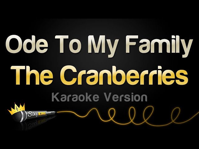 The Cranberries - Ode To My Family (Karaoke Version) class=