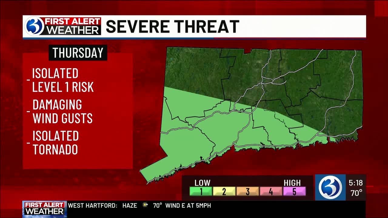 Technical Discussion: First Alert Weather Day Thursday for heavier rain ...