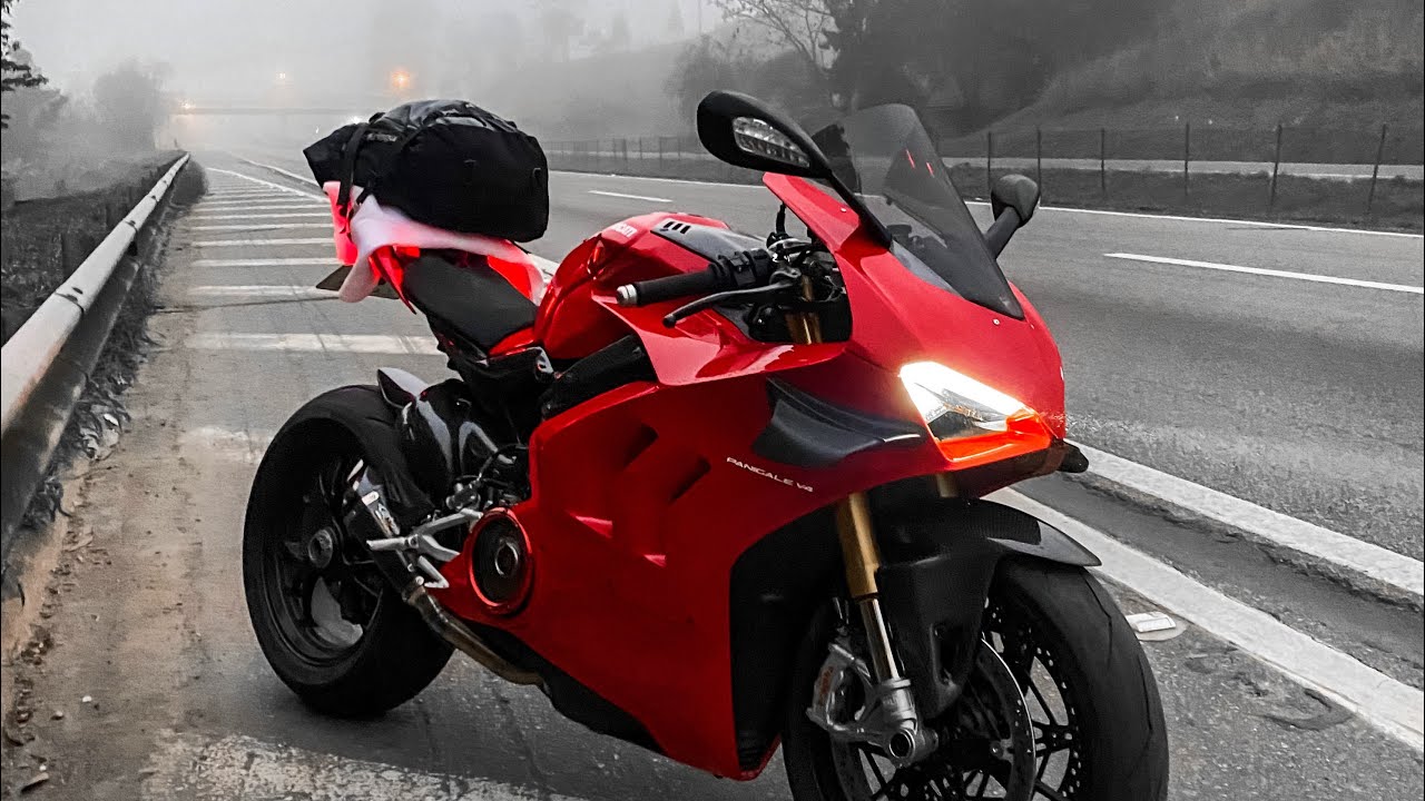 SOFRI COM FRIO NA VIAGEM DE DUCATI V4S