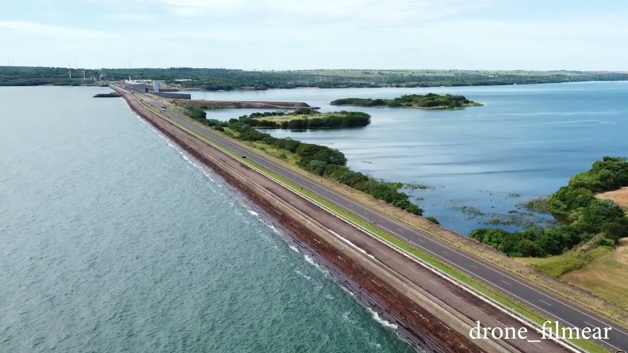 Usina Hidrelétrica Engenheiro Sergio Motta - Rosana - SP - Brasil