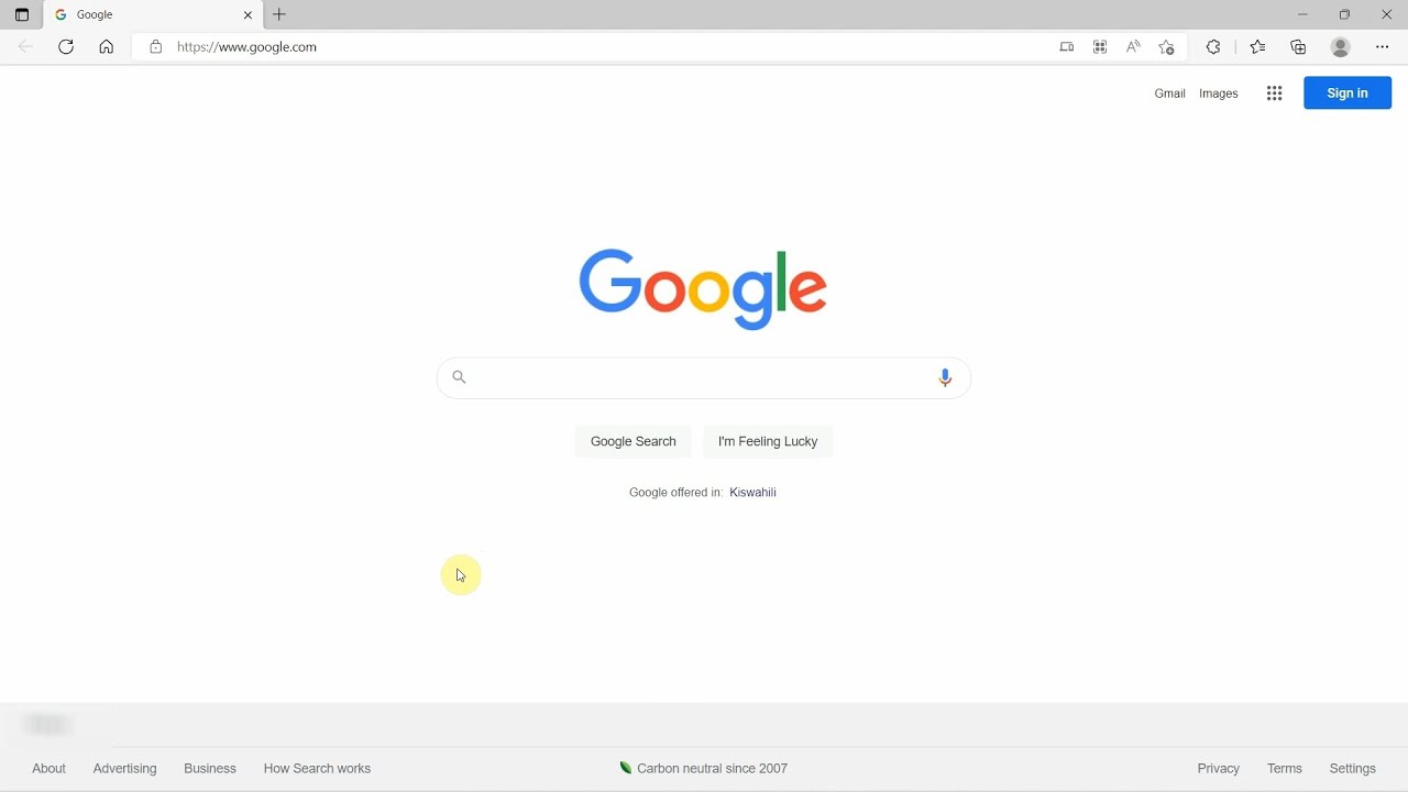 Change Microsoft Edge Home Page Search Bar From Bing to Google YouTube