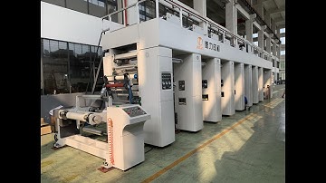 High Speed Automatic 7 Colors ELS Rotogravure Printing Machine (DLY 7650D)