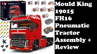 Oops, they did it again ! Mould King 19015 - FH16 Pneumatic Tractor - Assembly + Review