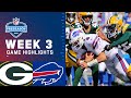Green Bay Packers vs. Buffalo Bills | Preseason Week 3 Game Highlights