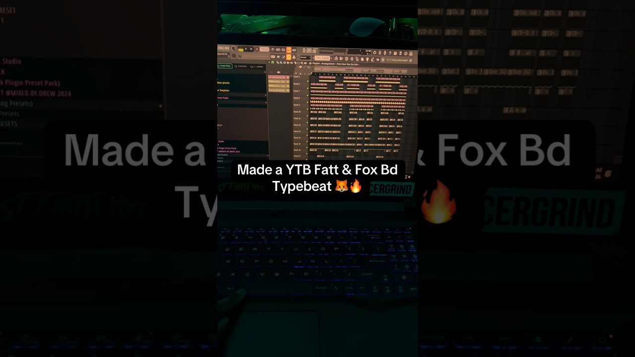 Made a YTB Fatt & Fox Bd typebeat 🦊🔥 #typebeat #ytbfatttypebeat #producer