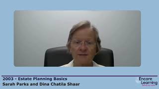 2003 Estate Planning Basics