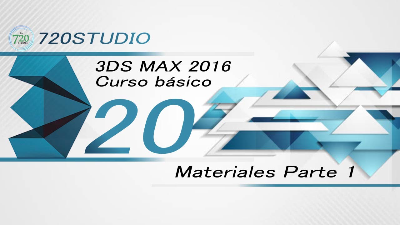 3ds Max 2016 - Materiales Parte 1- Tutorial Básico 20 - En Español ...