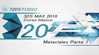 3ds Max 2016 - Materiales Parte 1- Tutorial Básico 20 - En Español