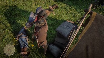 Weapons Expert 2: Hogties for easy 3 throwing knife kills in 10 seconds in Red Dead Redemption 2