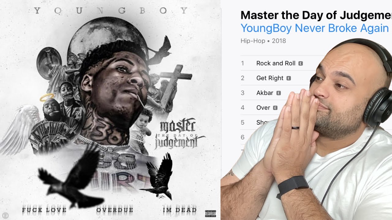 YoungBoy - Master The Day Of Judgement Full Album Reaction - What happened to the 9th track??