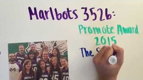 2014-2015 FTC Promote Award- The Marlbots 3526