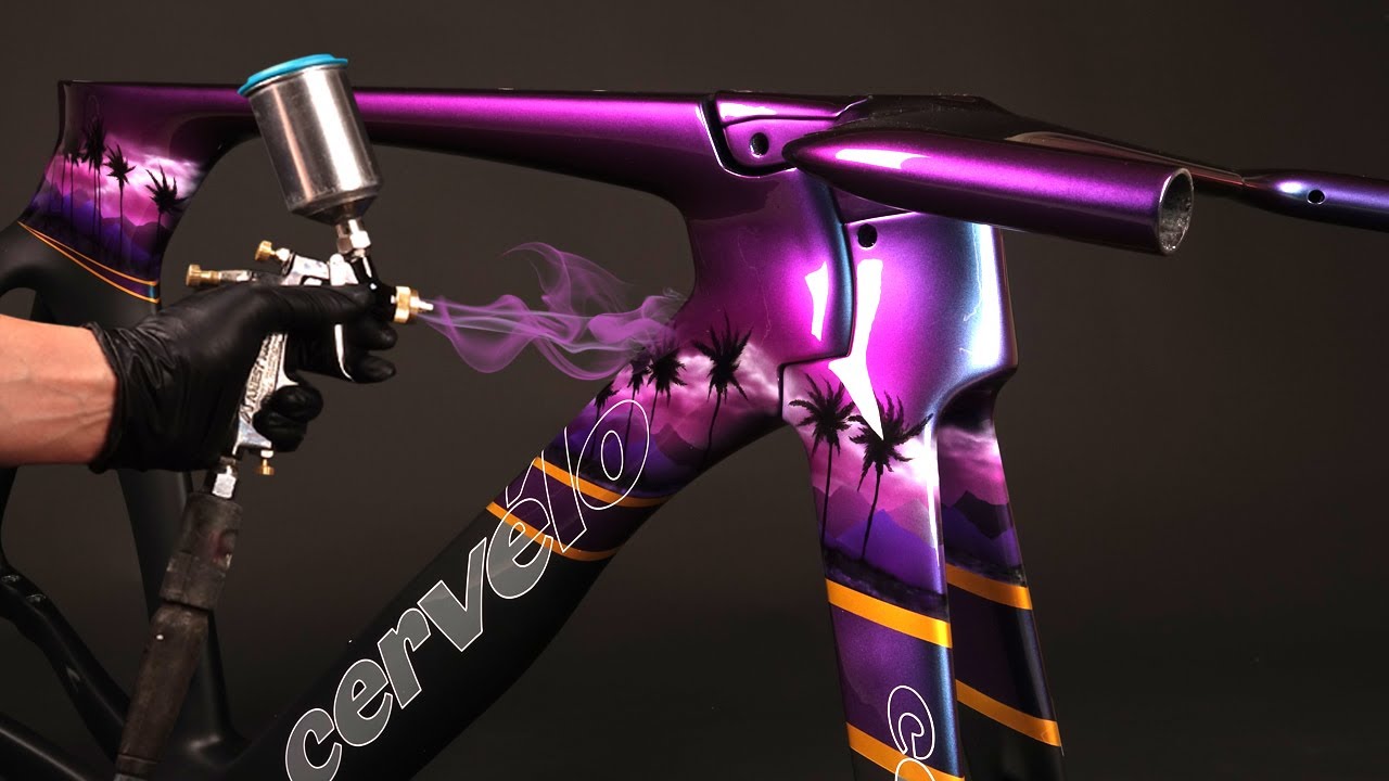 BIKE PAINT Cervélo P5 Tropic Thunder by ETOE YouTube