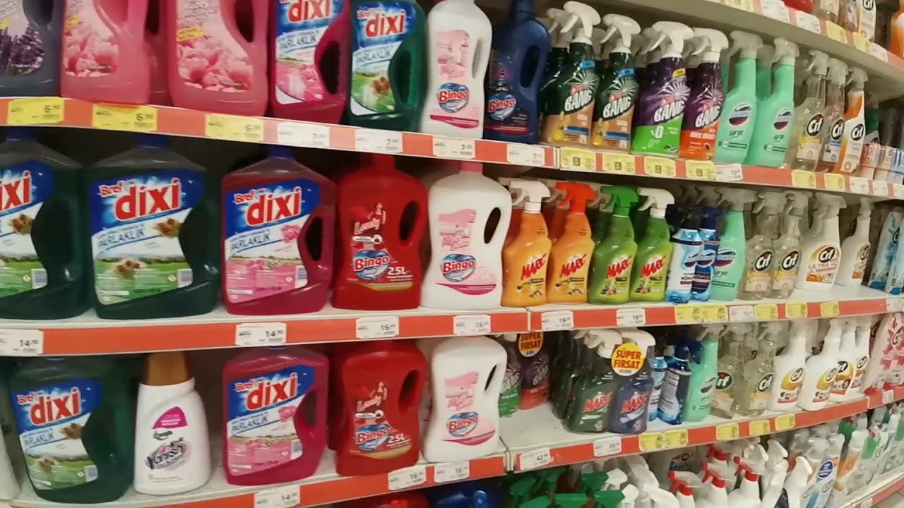 Turcja ceny w galerii Edirne -kontrola w sklepie kod HES -  ceny artykułów spożywczych i innych