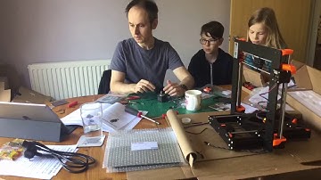 Prusa i3 mk3 assembly time lapse