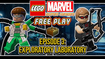 LEGO Marvel Super Heroes (Co-op Free Play): Episode 3 (Exploratory Laboratory)