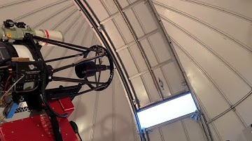 Upper Shutter Opening at the Stargate 4173 at Grimaldi Tower Observatory