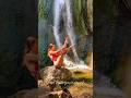 Waterfall Yoga Flow ✨❤️‍🔥💦 #flexibility #yogagirl #waterfallhike