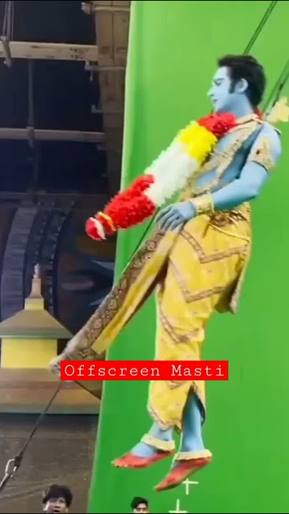Sumedh Mudgalkar Offscreen Masti While Shooting of Radha Krishna Serial 🤣 #shorts