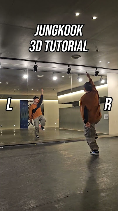 JUNGKOOK - 3D(x0.75) l Dance Tutorial l Mirrored l #jungkook #3d