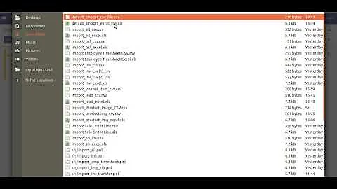 Import Task From CSV Odoo, Import Task From excel Odoo